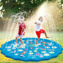 Tapete Inflável Splash 170cm – Piscina Sprinkler para Crianças | Diversão Garantida no Verão!