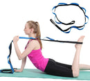 Faixa de Alongamento Multifuncional 6 Anéis – Yoga, Reabilitação, Flexibilidade & Alívio da Fascite Plantar